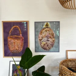 Akvarel - Fletkurv - inkl A2 egetrramme