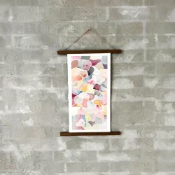 Akvarel mosaik #1 - inkl rget eg magnetophng