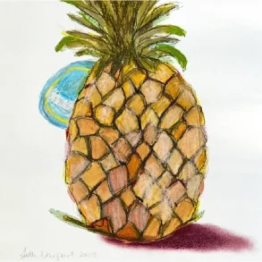 Mixed media - Ananas - A3