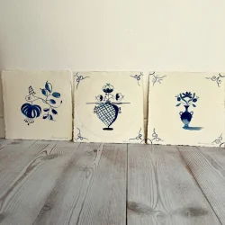 Akvarel - Fan� klinker - 3 stk - 20x20cm