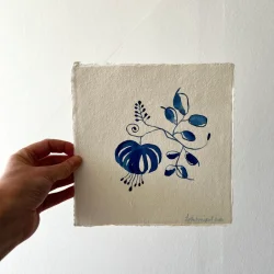 Akvarel - Fan� klinker - 3 stk - 20x20cm