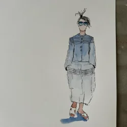 Mixed media - Frida - A3