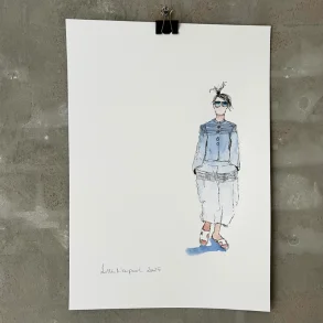 Mixed media - Frida - A3