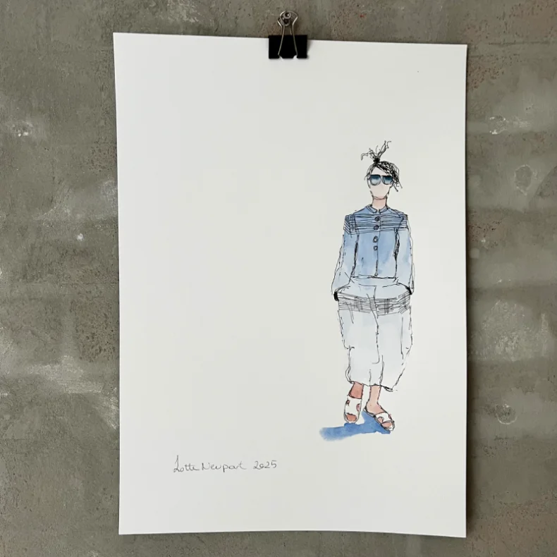 Mixed media - Frida - A3