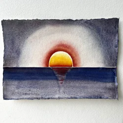 Akvarel - Gry - Ca. A4