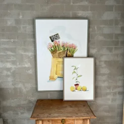 A4 plakat - Lille citrontr�