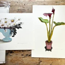 Mixed media - Margueritter - A3