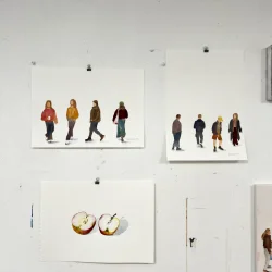 Akvarel - 4 ubekendte - A3