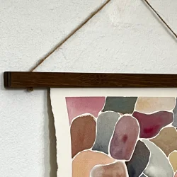 Akvarel mosaik #1 - inkl rget eg magnetophng