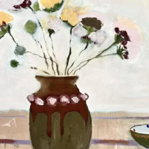 Oliemaleri - Sigurd's vase