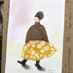 Akvarel - Sister - A3