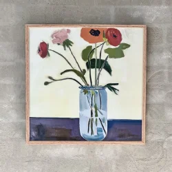 Kunstprint - Blomsterpoesi