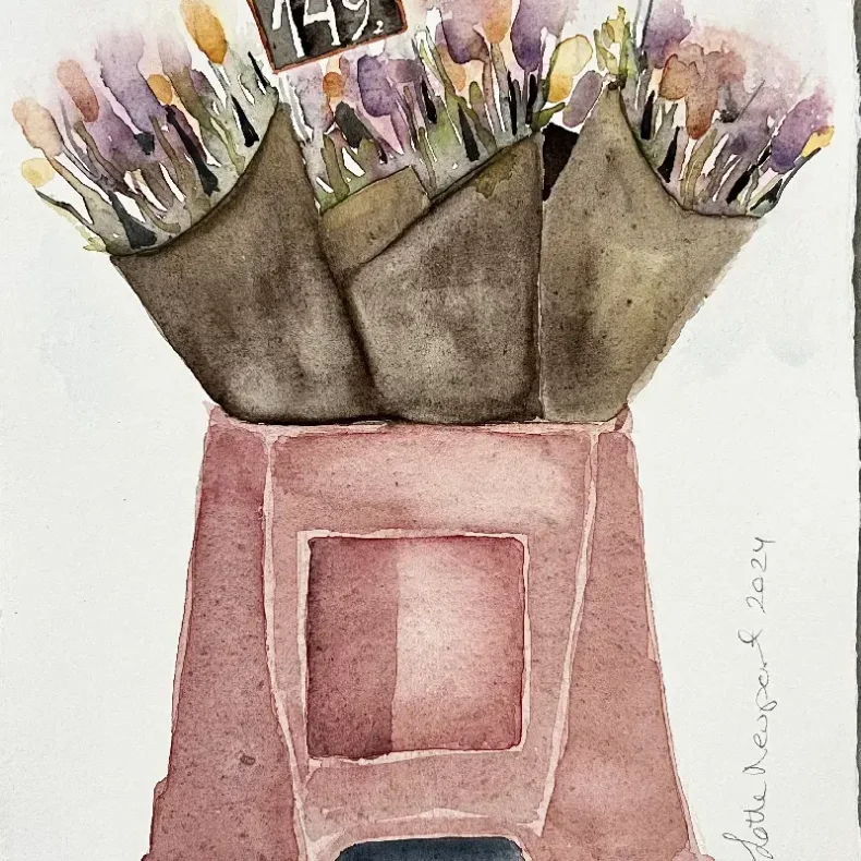 Akvarel - Buketter 149,- - A4