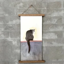 Akvarel - Ro p - 41,5x19cm