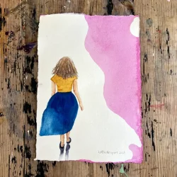 Akvarel - u/titel - A4