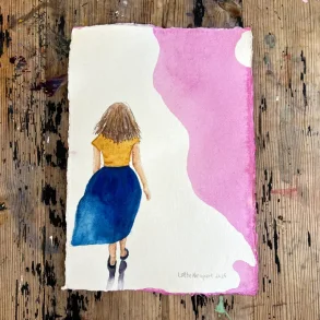 Akvarel - u/titel - A4