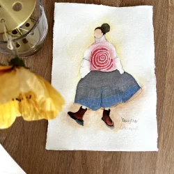 Akvarel - Daugther - A4