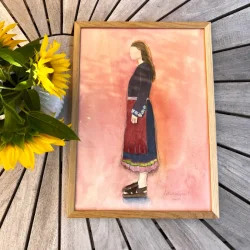 Akvarel - Sonja - A3 inkl ramme