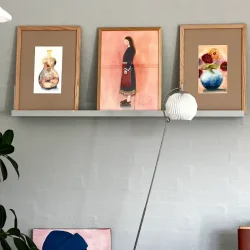 Akvarel - Sonja - A3 inkl ramme