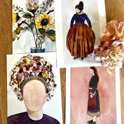 A5 kort - 4 forskellige