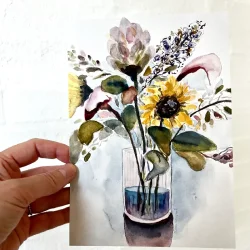 A5 kort - 4 forskellige