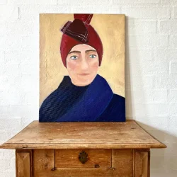 Oliemaleri - Kathrine - 40x50cm