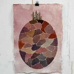 Akvarel - P toppen - A4