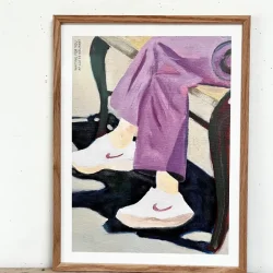 Plakat - Waiting for you - 30x40cm inkl ramme