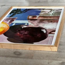 Plakat - Stilleben med frugt - 30x40cm inkl ramme