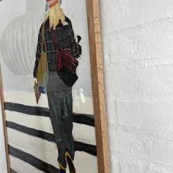 KUNSTPRINT "P vej" 50x70cm INDRAMMET/ eg