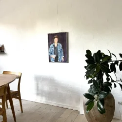 Akvarel - Glasmanden - A2 - inkl. ramme