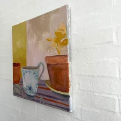 Oliemaleri - Teatime - 50x50cm