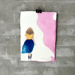 Akvarel - u/titel - A4