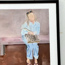 Plakat - Pause - 30x40cm inkl ramme