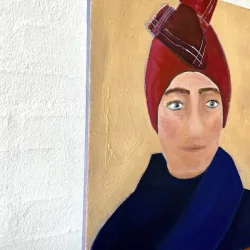 Oliemaleri - Kathrine - 40x50cm