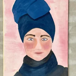 Oliemaleri - "Vera" 40x60cm