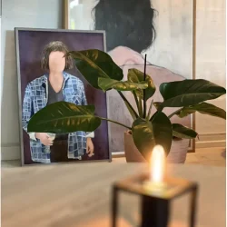 Akvarel - Glasmanden - A2 - inkl. ramme