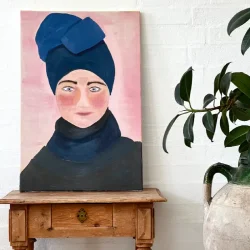 Oliemaleri - "Vera" 40x60cm