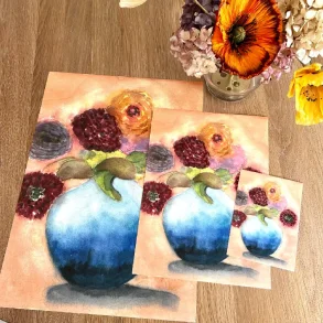 Plakat - Georginer - A3