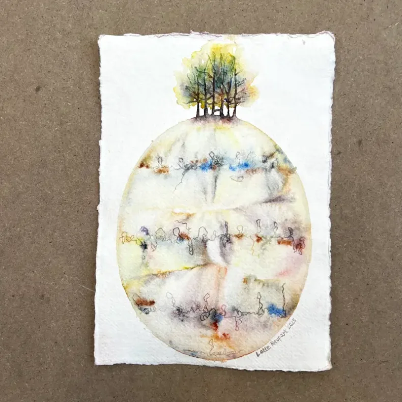 Akvarel - Rdder - A4