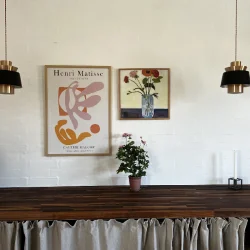 Kunstprint - Blomsterpoesi