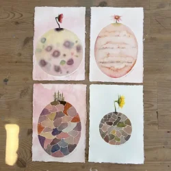 Akvarel - P toppen - A4