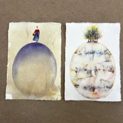 Akvarel - Rdder - A4