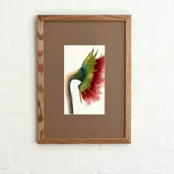 Akvarel - Sunflower - A3 inkl ramme