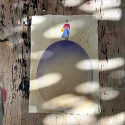 Akvarel - Kvinde fra det nordlige Fan - A4