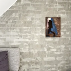 Oliemaleri - Walking 30x40cm