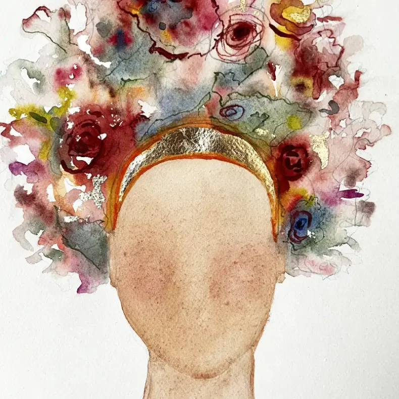 Akvarel - Blomstrende ider - A3