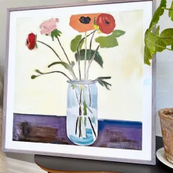 Kunstprint - Blomsterpoesi