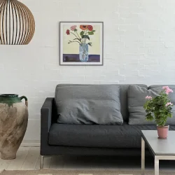 Kunstprint - Blomsterpoesi