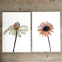 Mixed media - Solo solhat - A3